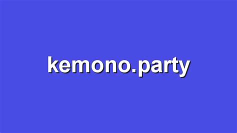 kemoniparty|kemono party alternatives.
